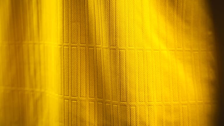 Terza maglia 2024/25 | Primo piano motivo embossed copertura esterna Gewiss Stadium