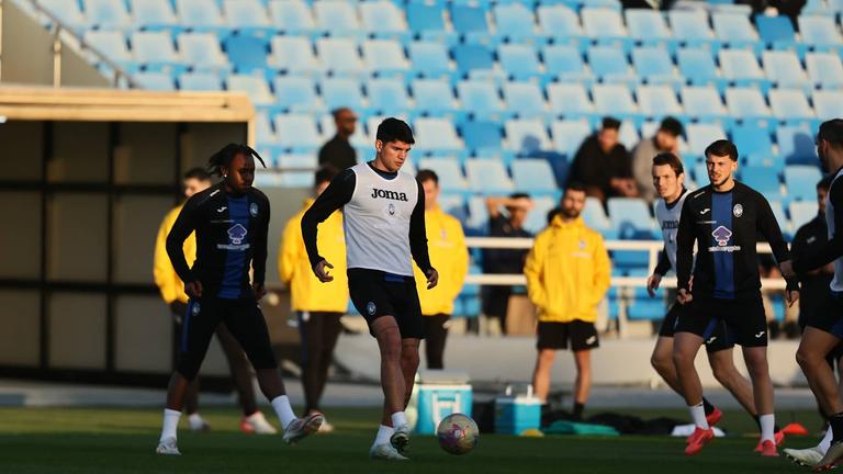 training-Italian EA Sports FC Supercup Semifinal Inter-Atalanta _0064