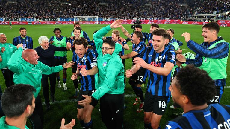 festa a fine partita-Serie A Enilive 2024-25 giornata 36 Atalanta-Roma_0169