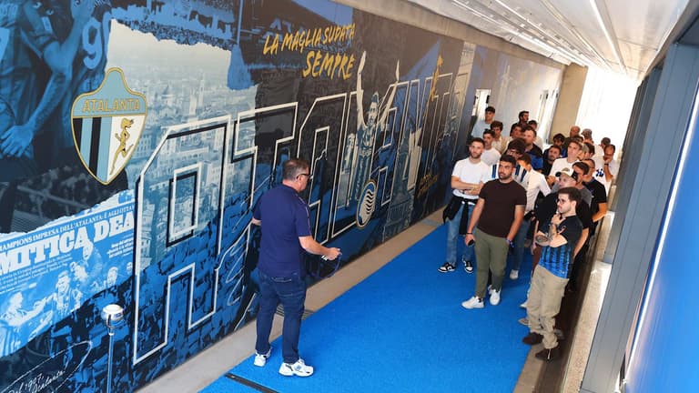 FantAtalanta | Il tunnel di arrivo all'ingresso degli spogliatoi | NB Arena 03-10-2026