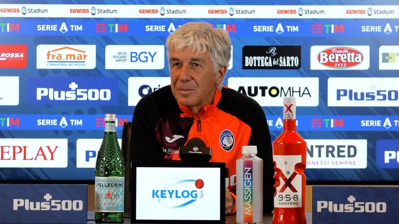Verso Udinese-Atalanta, parla Gasperini