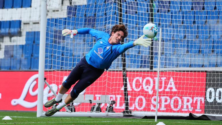 Allenamento allo stadio di Bergamo -carnesecchi marco219