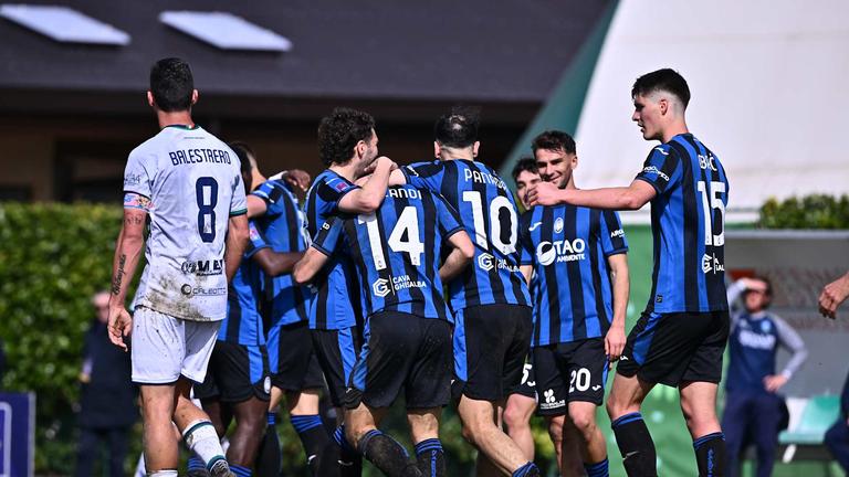 Ghislandi Davide goal 4-1 esultanza - Atalanta U23 vs Feralpisalò 16-03-2025 116