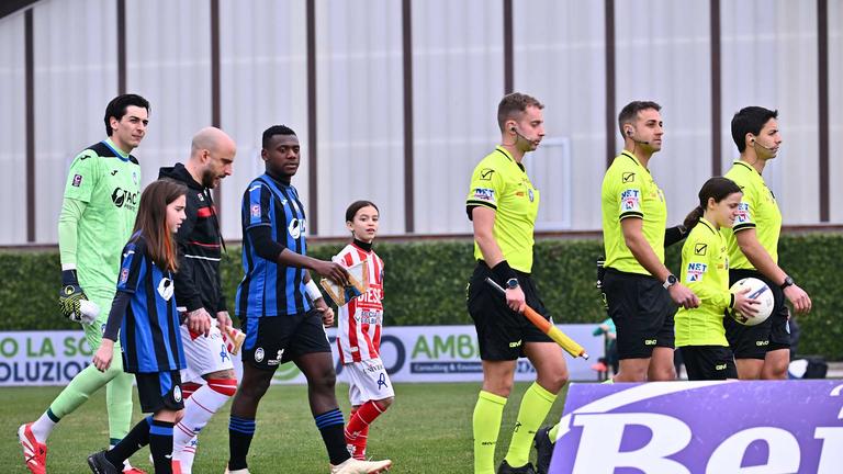 Ingresso squadre - Atalanta U23 vs LR Vicenza 09-03-2025 041