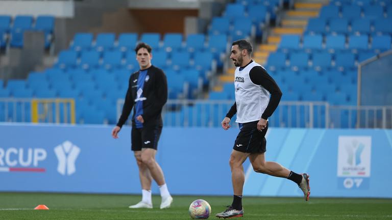 training-Italian EA Sports FC Supercup Semifinal Inter-Atalanta _0079