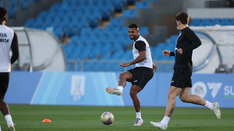 training-Italian EA Sports FC Supercup Semifinal Inter-Atalanta _0085