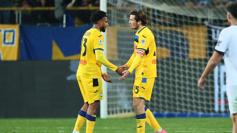 ederson e de roon marten-Serie A Enilive 2024-25 giornata 13 Parma-Atalanta-0095