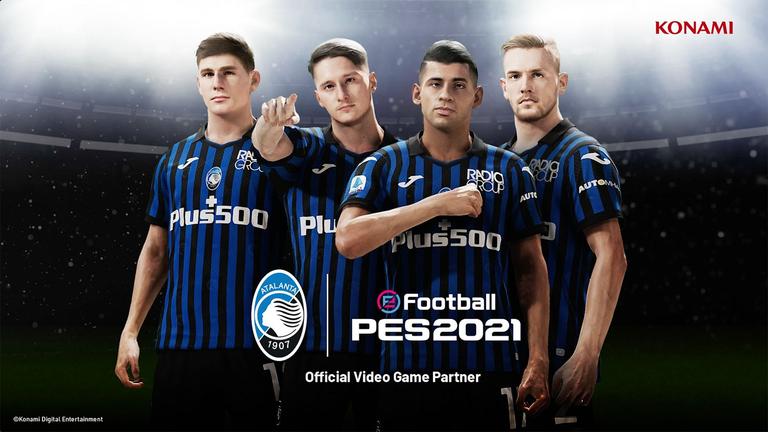 Konami Official Video Game Partner Atalanta