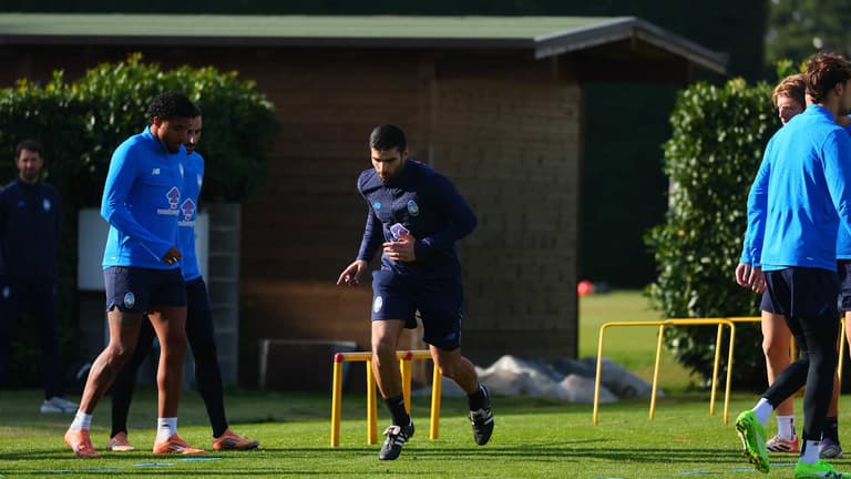 Raffaele Palladino Head Coach-Atalanta training session--1365