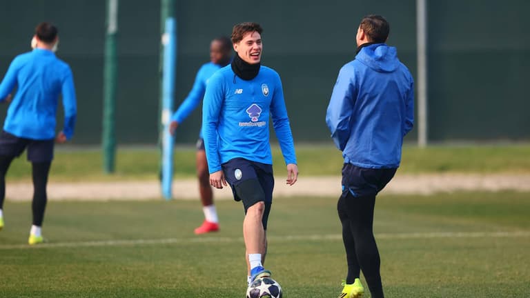 zalewski nicola-UCL KO Play-offs Training-0291