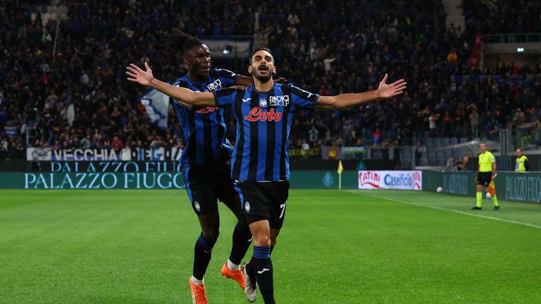 Atalanta-Como | Zappacosta esultanza con Kossounou | 5ª Serie A | 24set24