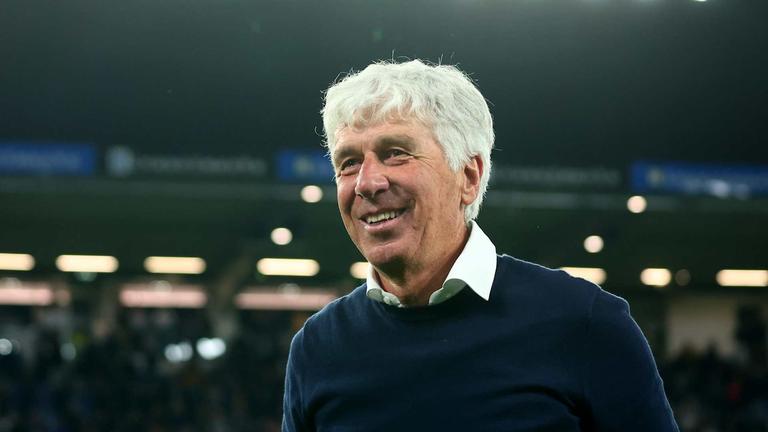 gasperini - festa a fine partita-Serie A Enilive 2024-25 giornata 36 Atalanta-Roma_0155