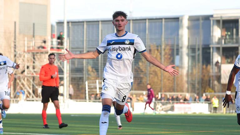 Lorenzo Riccio dopogol 2-3-Youth League Young Boys - Atalanta-0093