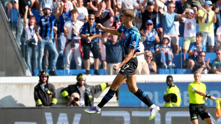 Serie A Enilive 2025-26 giornata 3 Atalanta-Lecce - dopogol de ketelaere charles-_0046