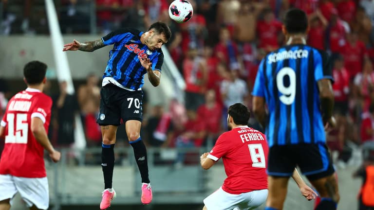 gaetano gianluca-Playoff UECL Hapoel Tel-Aviv vs Atalanta-0020
