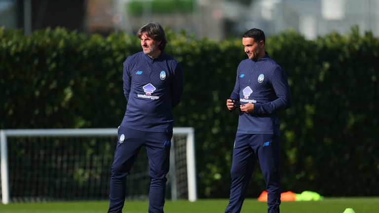 Raffaele Palladino Head Coach-Atalanta training session--1233