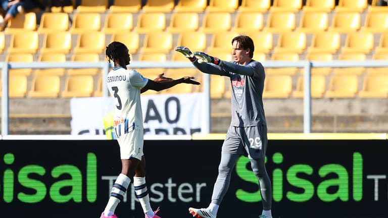 carnesecchi marco kossounou odilon-Serie A Enilive 25-26 Lecce - Atalanta-2247