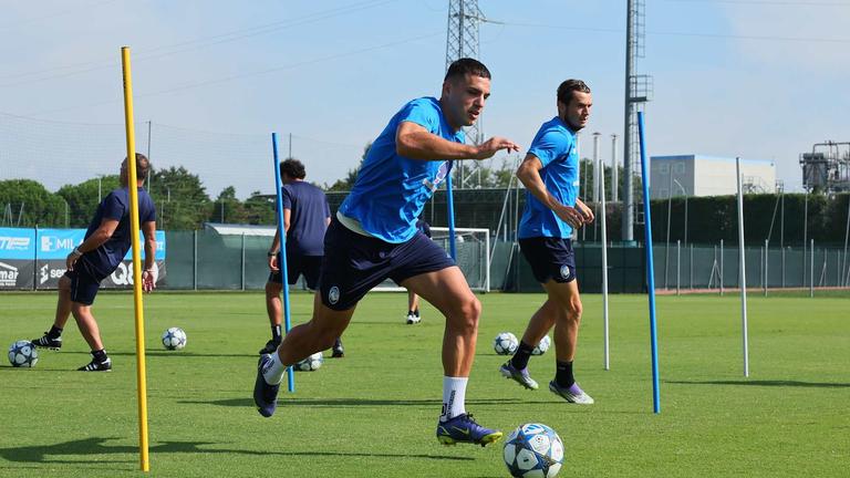 MD1 Uefa Champions League Phase  - Atalanta training session _0018