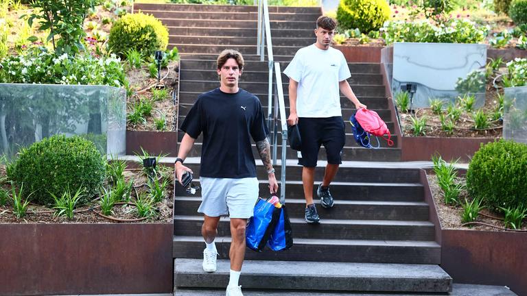 Preseason 2025/26 - L'arrivo a Zingonia di Marco Carnesecchi e Giovanni Bonfanti