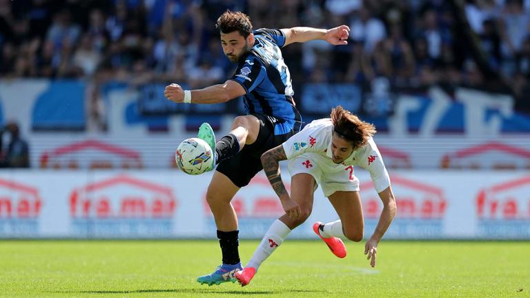 kolasinac-campionato serie a 2024 - 25 -giornata 4 atalanta - fiorentina-_0017