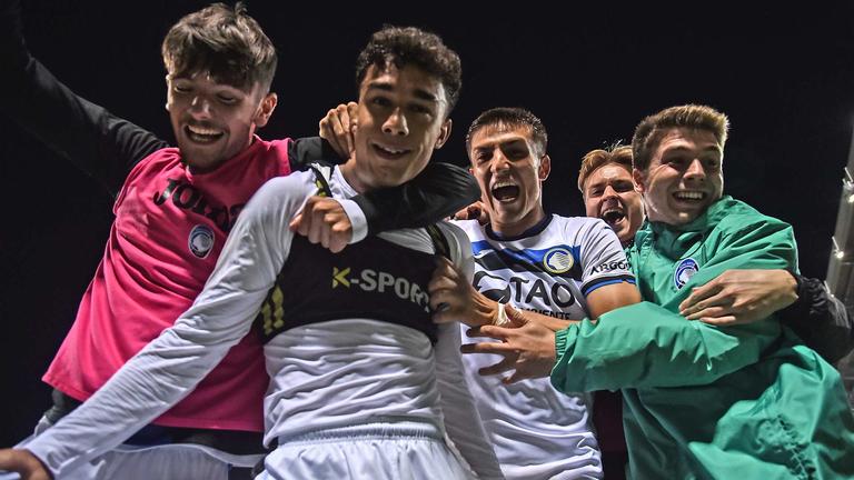 Vavassori Dominic goal 1-3 esultanza - Playoff - AlbinoLeffe vs Atalanta U23 07-05-2025 159