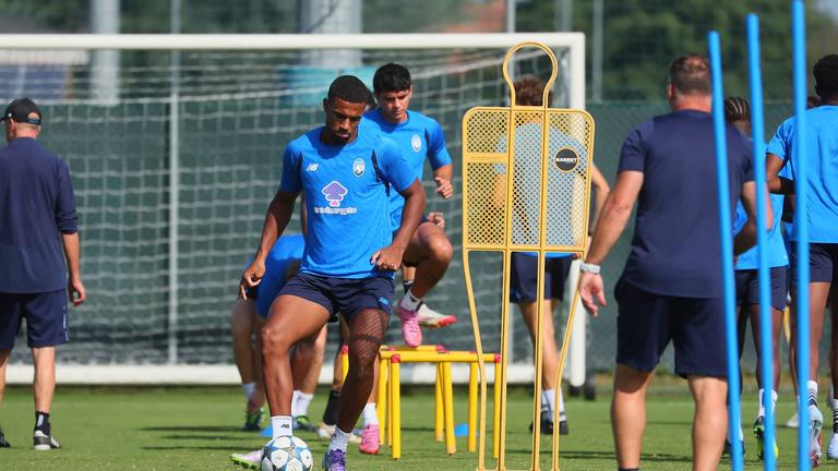 MD1 Uefa Champions League Phase  - Atalanta training session _0039