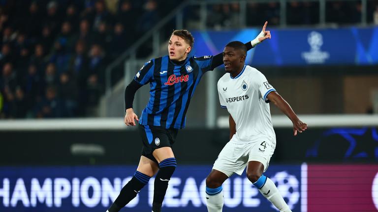 retegui-UCL knockout play-off second leg match between Atalanta and Club Brugge_0012