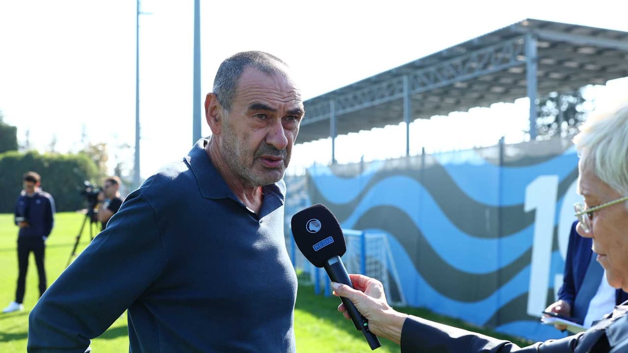 Atalanta-Pafos, Maurizio Sarri: "Affrontiamo una squadra di livello" | UECL MD1 League Phase