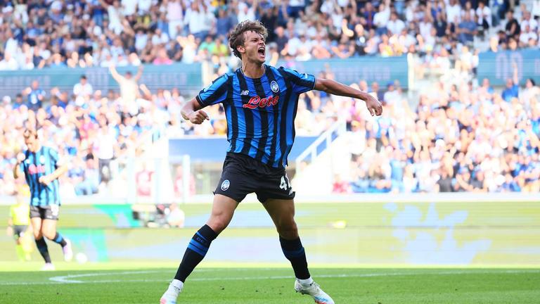 Serie A Enilive 2025-26 giornata 3 Atalanta-Lecce - dopogol scalvini giorgio-_0028