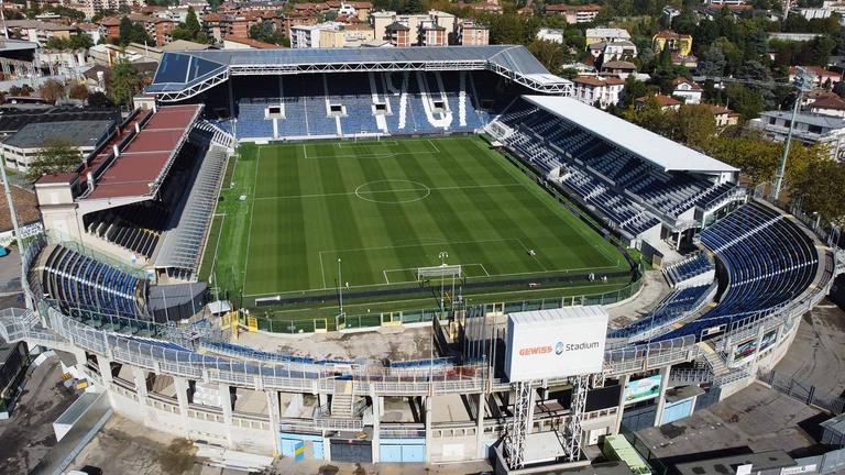 Gewiss Stadium, fronte Curva Sud Morosini