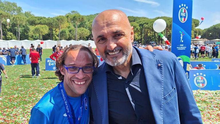 Atalanta For Special alle finali nazionali di Tirrenia con Luciano Spalletti