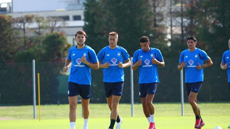 preseason-2025-2026-zingonia-1° allenamento-samardzic-pasalic-godfey-bellanova
