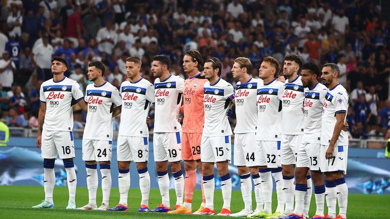 minuto silenzio-campionato serie a 2024 - 25 -giornata 3 inter - atalanta-_0016
