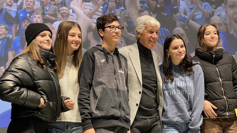 Gian Piero Gasperini incontra gli studenti del Liceo Manzù