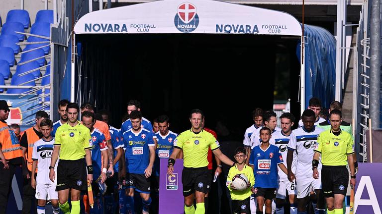 Ingresso squadre - Novara vs Atalanta U23 01-09-2024 - 009