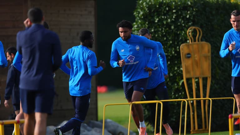 Atalanta training session--0941