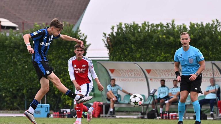 Steffanoni Federico goal 3-0 - Youth League Atalanta vs Arsenal 19-09-2024 050