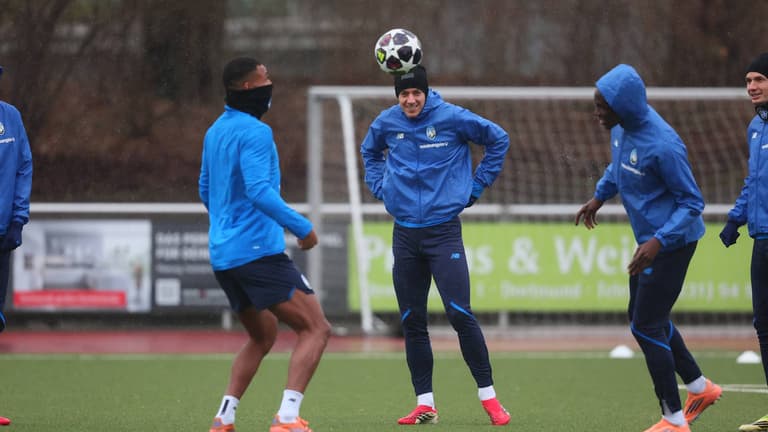 training-Pre-match training-UCL Borussia Dortmund-Atalanta-0515