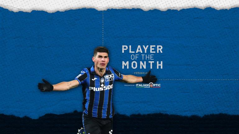 Ruslan Malinovskyi Player of the Month Febbraio