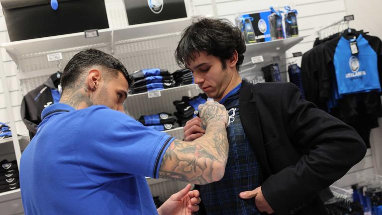 Gianluca Scamacca Meet&Greet presso Atalanta Store Bergamo Centro-0063