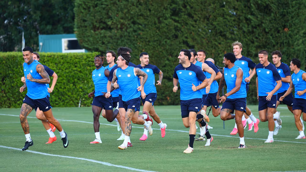Allenamento pomeridiano al Centro Bortolotti
