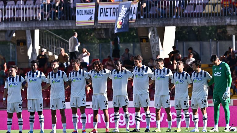 Minuto di raccoglimento - Benevento - Atalanta U23 21-09-2025 073