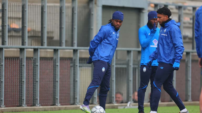 Training-UCL MD8 Union Saint-Gilloise-Atalanta0740