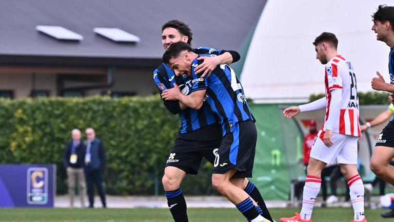 Ceresoli Andrea goal 2-0 esultanza - Atalanta U23 vs LR Vicenza 09-03-2025 100