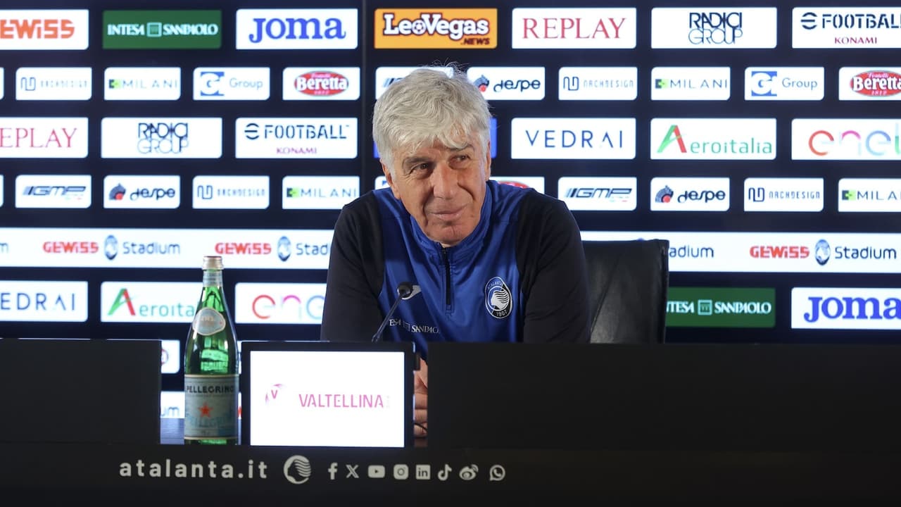 Coppa Italia: la conferenza di Gasperini verso Fiorentina-Atalanta