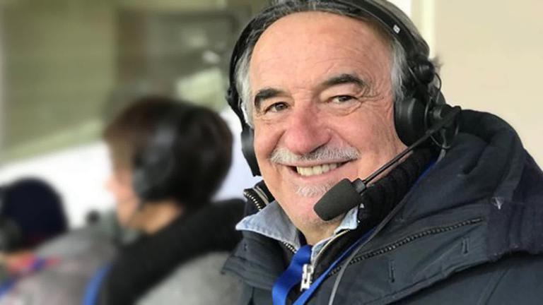 Emiliano Mondonico allo stadio per commentare Atalanta-Napoli 22 gennaio 2018