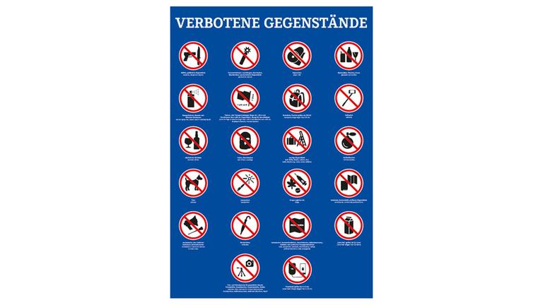 Oggetti proibiti nella Veltins Arena