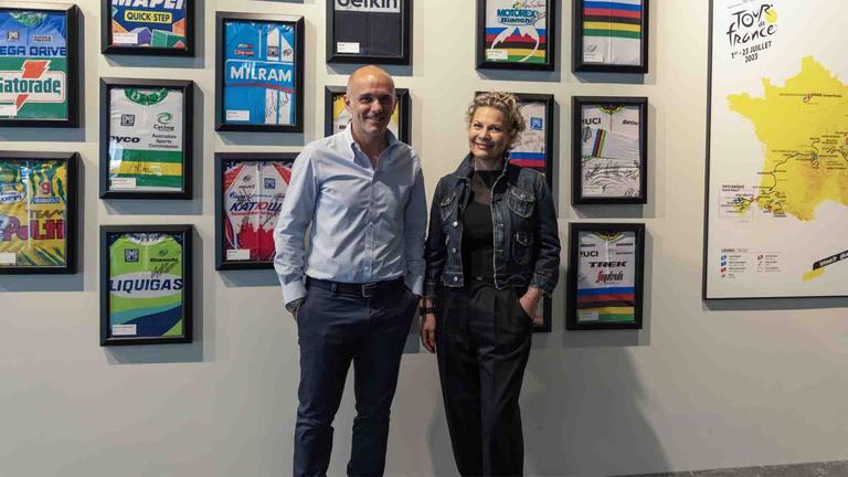 Accordo partnership Atalanta & Santini (Luca Percassi – Monica Santini)