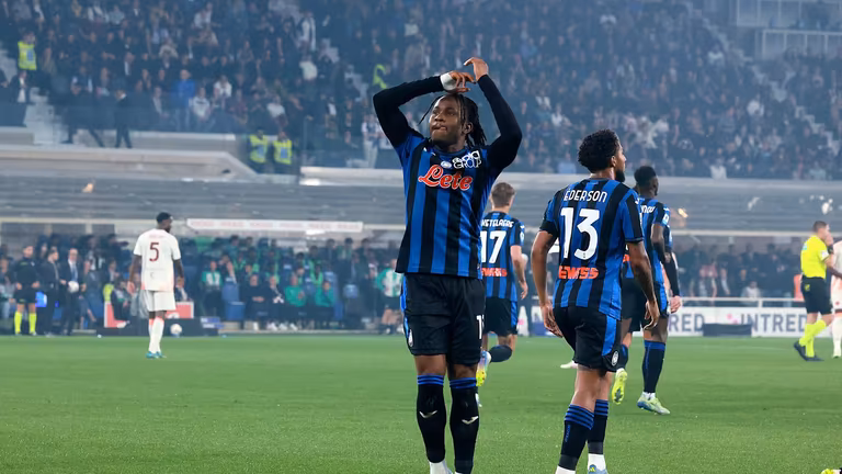 lookman ademola-Serie A Enilive 2024-25 giornata 36 Atalanta-Roma_0014