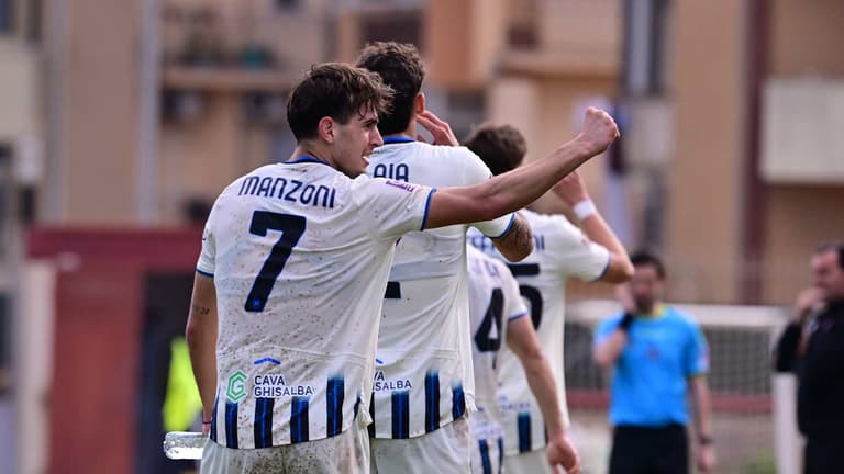 Manzoni Alberto goal 0-1 esultanza - Trapani - Atalanta U23 28-02-2026 107